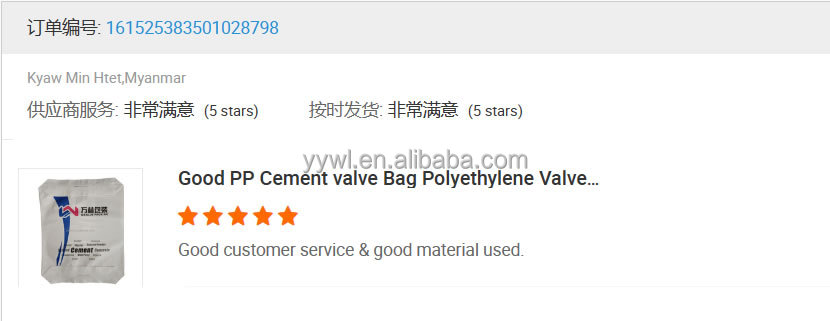 25KG 30KG 40KG 42.5KG 50KG cement packaging bags white cement stucco cement powder package for dry mix