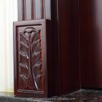 217cm Height Finished Swing Solid Wood Front Doors No Glass