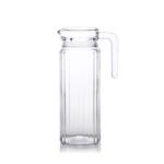 Wholesale Water Drinking Bottle Glass Transparent Water Jug Pitcher