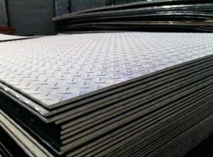 Quality Antislip Cold Rolled SS Diamond Plate 304 Stainless Steel Checkered Plate wholesale