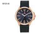 BARIHO Men's Quartz Watch Leather Band Timepiece Water Proof M131