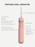 Private Label Portable Mini Water Flosser 160ml Teeth Cleaning Oral Dental