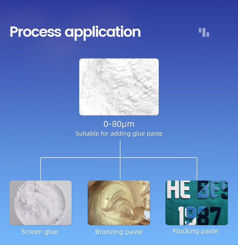 80um 170um PA Hot Melt Adhesive Powder Washing Resistance 60 Degree