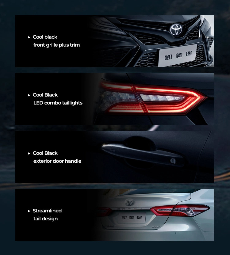 Double Engines TOYOTA Gas Electric Hybrid Car Sedan Leather Gasoline Car