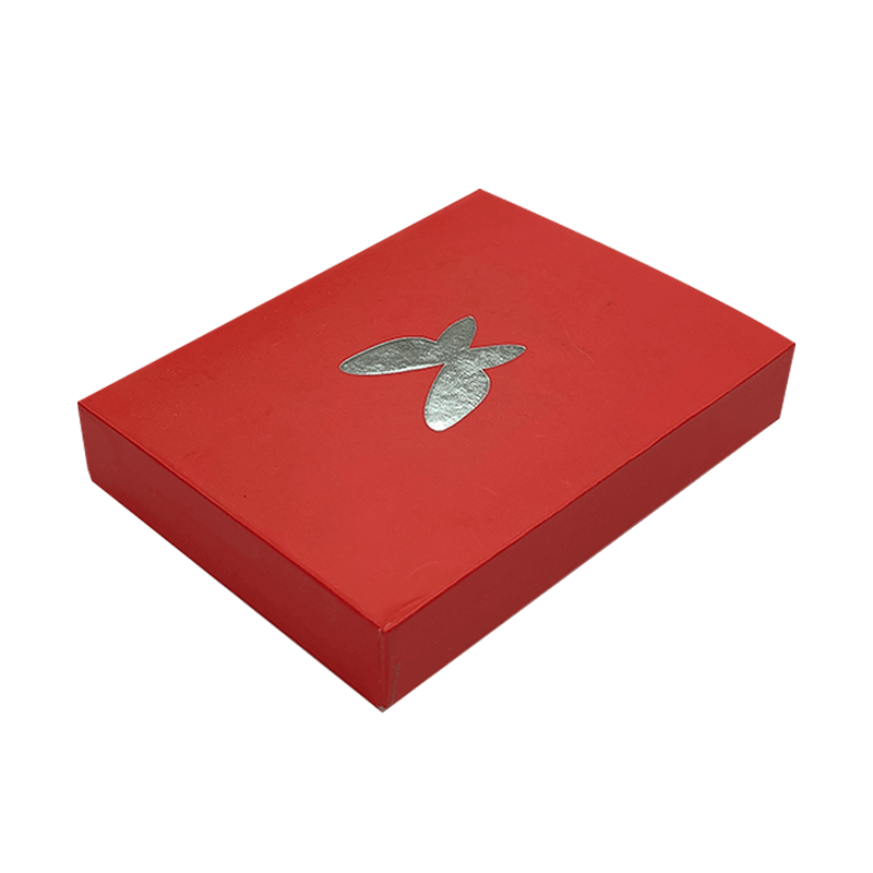 Grey Board Customize Logo Slid Drawer Paper Box Gift Package Box With Silver Foil