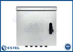 Anti Theft 9U 600mm Height Pole Mount Weatherproof Enclosure
