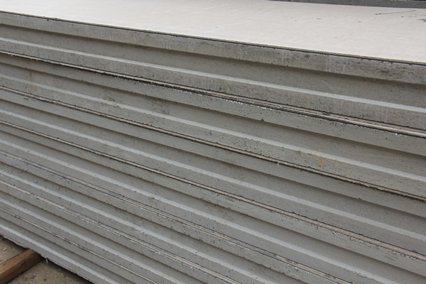 Reusable Lightweight EPS fiber cement sandwich Partition Wall clading /panel