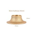 3 Inch Grinding Diamond Cup Wheel 40 Grit Vacuum Brazed