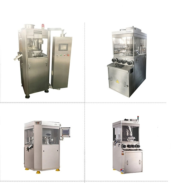 Rotary Pharmaceutical Tablet Press 7.5kw Powder Tablet Press Stainless Steel