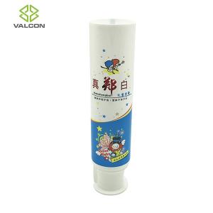 Quality Blank Plastic Toothpaste Tubes Flip Cap LDPE Material Hot Stamping wholesale