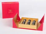 SGS CMYK Skincare Packaging Boxes , 100PCS Perfume Bottle Packaging Box