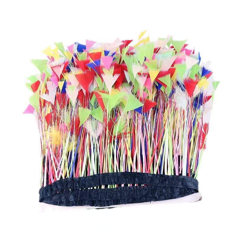 4-6 inch Goose Feather Fringe Trim with Satin Ribbon Tapes Ideal and Quick Shipping