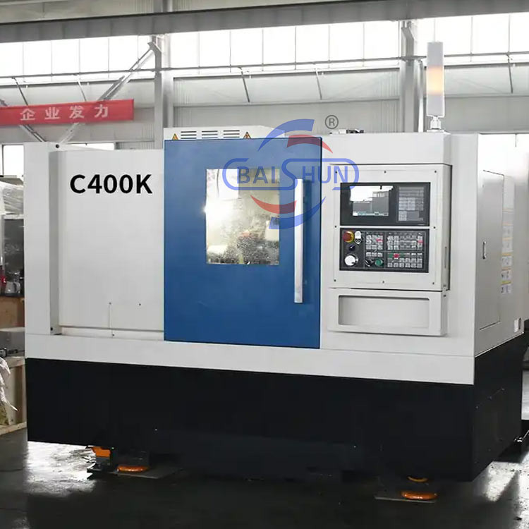 Horizontal Slant Bed CNC Lathe Machine Metal Turning Center