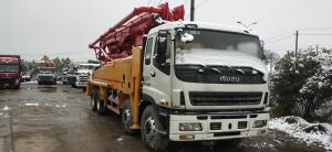 Quality Putzmeister 42m Boom ISUZU Chassis Used Cement Truck wholesale