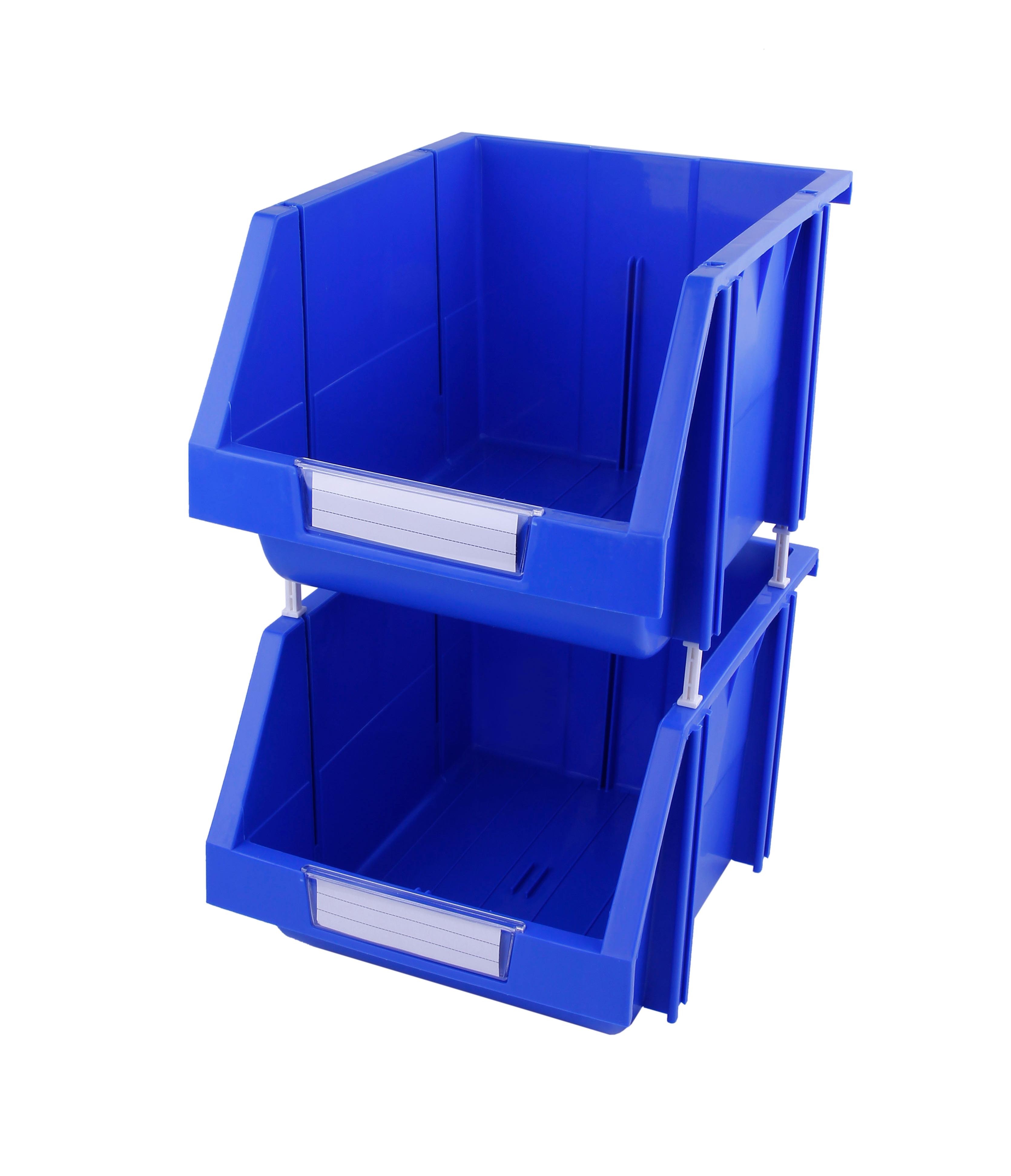 Hanging Shelf Part Pick Bins Customized Logo Plastic Divider Storage for Small Spaces