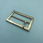 Adjustable 35mm Custom Military Belt Buckles Gold Square Metal Decorative