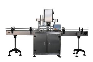 China 40cans/Min 1.3KW Electric Can Sealing Machine , 1.5mm Thickness Tin Can Seamer Machine on sale