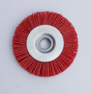 Quality Inner Hole 16mm Flat Grinding Crimped Wire Wheel Brush 6000RPM wholesale