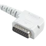 Latex-free 15Pin 10Lead EKG Trunk Cable IEC/AHA for 108 109 110 1210 1211 601