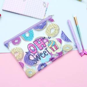 Quality Fashion Cartoon Envelope Waterproof Cute PVC Cosmetic Bag wholesale