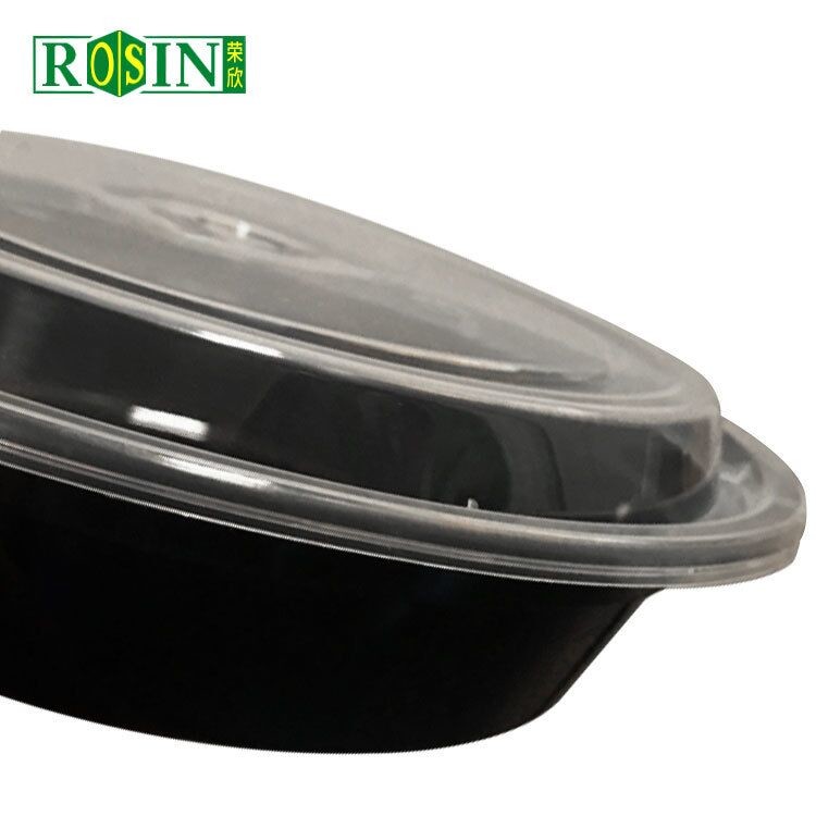 Sealed Round Plastic Takeaway Containers Food grade PP 1000ml With Lid