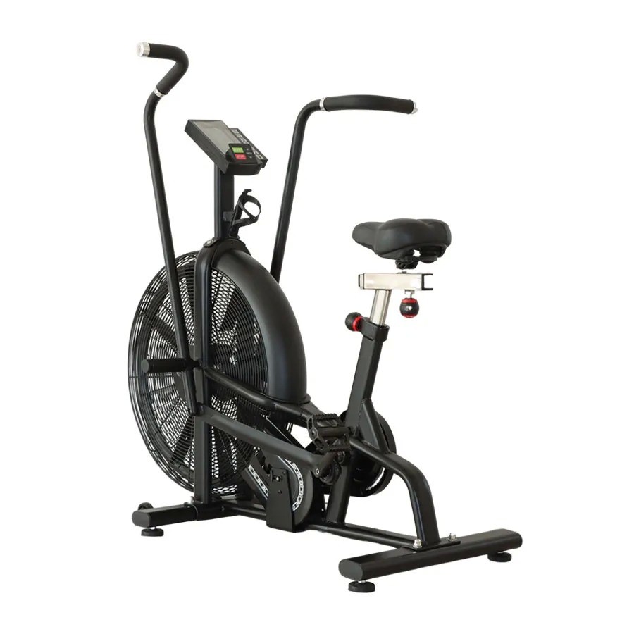 Air Bike Magnetic Resistance Cardio Machine Adjustable Resistance Levels