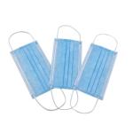 Blue Disposable Medical Face Mask , 3 Ply Non Woven Face Mask