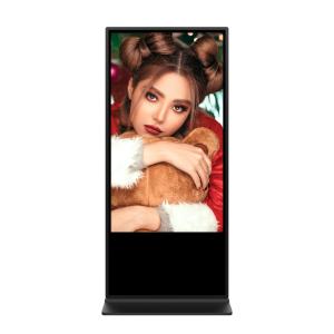 Quality Alone Standing LCD Digital Signage Display 65 Inch 1920×1080 Resolution wholesale