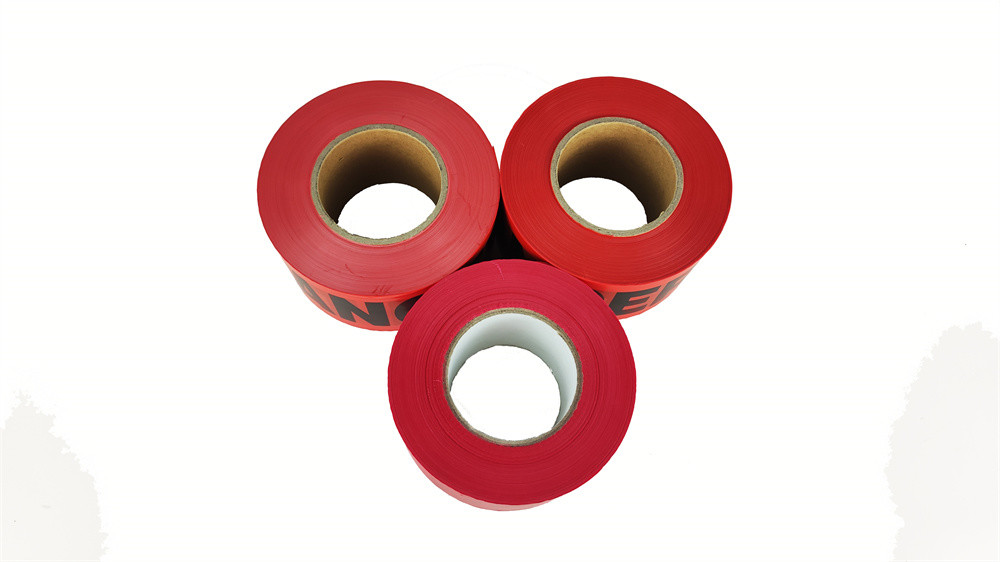 High Tensile Strength PVC Restriction Warning Tape for Flexible