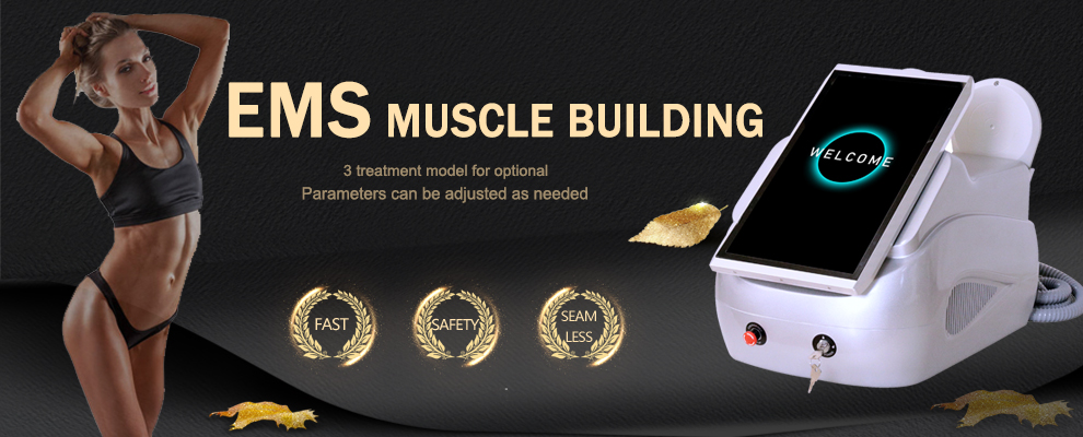 300us EMS Slimming Machine Standing Type High Intensity Focused EMS Body Sculpting Machine