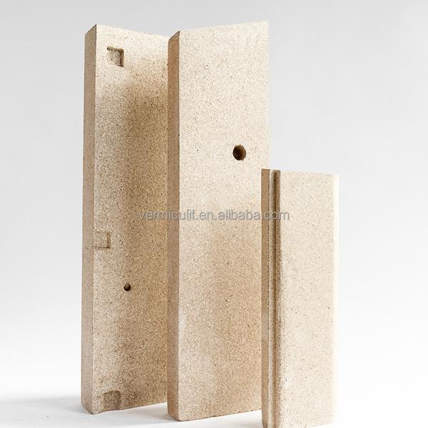 Customized lightweight cutting size vermiculite insulation fire board for steel