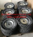 350 mm Twist Knot Steel Wire Weed Removers Brush For Lawn Machine