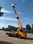 Rare Suspension Aerial Work Platform Truck Euro 5 With 1540/1540mm