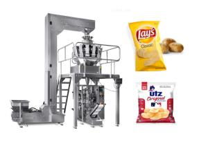 Quality Weighing Snack Granular Packing Machine , Potato Chips Packing Machine wholesale