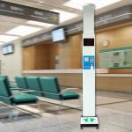 Medical Ultrasonic Height And Weight Machine 240v Physical Examination LED
