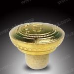 Food Grade Plastic Non Spill Wine Bottle Stopper