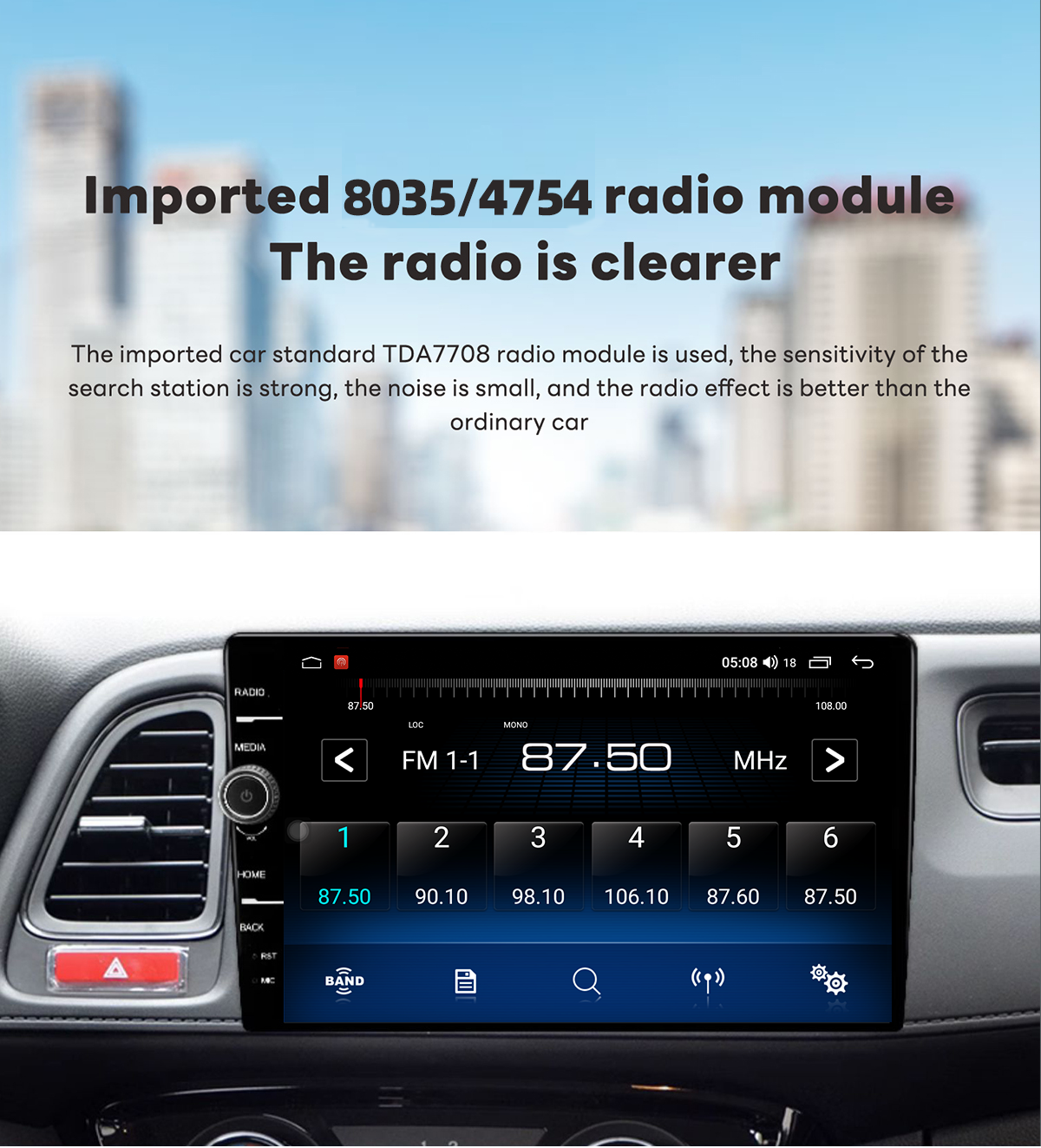 2 32G Knob QLED Android 10 Car Audio 9/10inch Universal Radio 1280*720 Carplay GPS Navigator