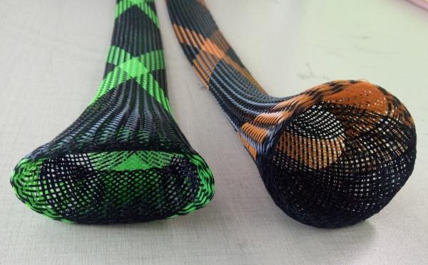Green / Black Fishing Fishing Rod Glover , PET Material Fishing Rod Protector