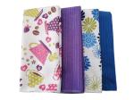 Kitchen Customized Printed Decorative Dish Drying Mat Dish Towel Sets