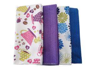 Quality All Polyester Absorbent Dining Cloths Microfiber Tea Towel wholesale