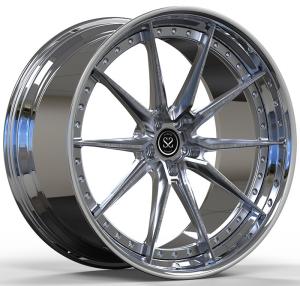 Quality 2 Piece Polish A6061 T6 Alloy Wheels 20 X 9 For Audi RS5 5x112 wholesale