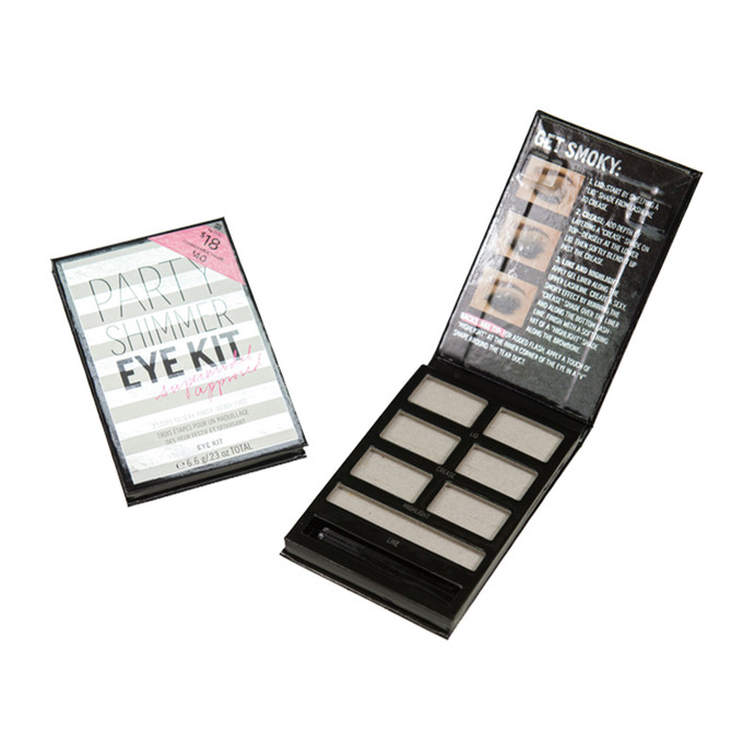 FSC Eyeshadow Packaging Boxes Cosmetic Packing Box With Mirror