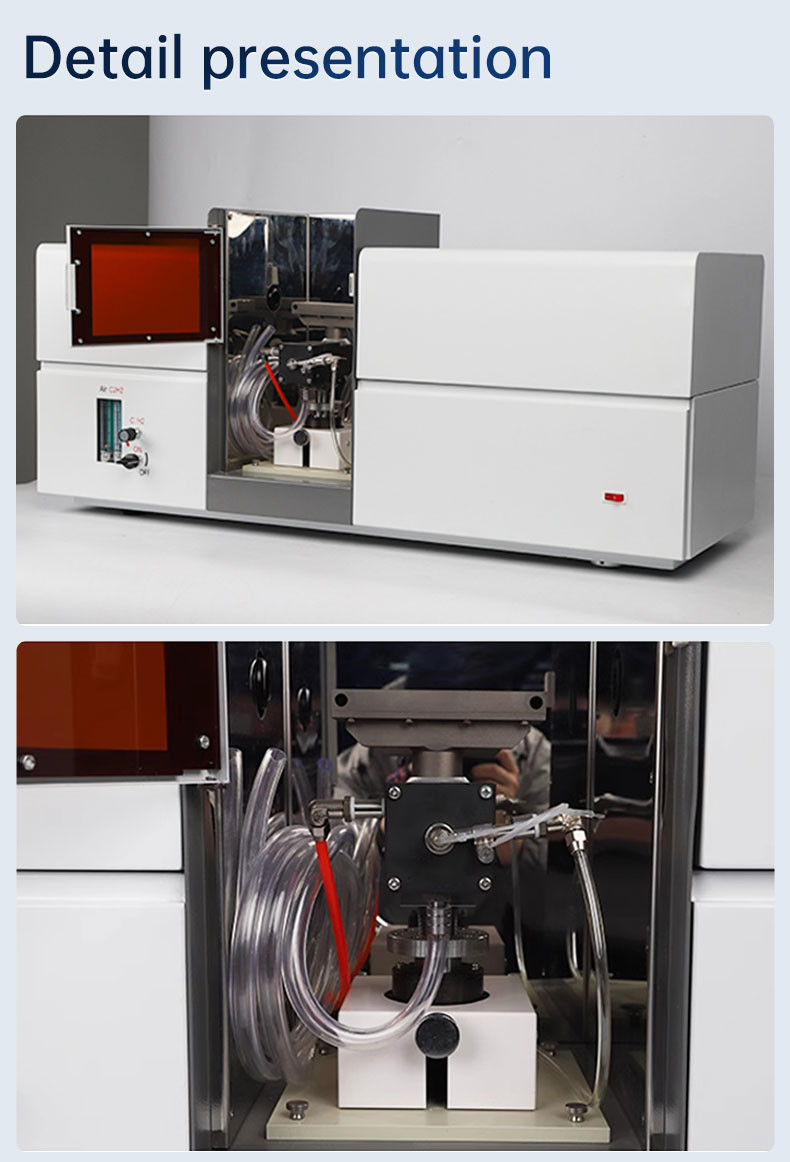 Automatic Flame Graphite Furnace Integrated Atomic Absorption Spectrometer, Spectrophotometer, Metal Composition Analyzer, Testing System