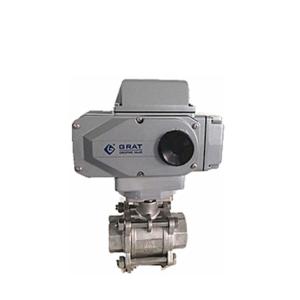 Quality Grat Stainless Steel Thread Connection Electric on-off Ball Valve wholesale