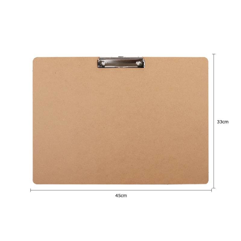Heavy Duty Wood Medical Nursing Clipboard With Pen Holder