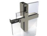 Antirust Steel Curtain Wall Explosion Proof Fire Rated Curtain Wall System