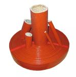 Plug Wire Braided Silicone Rubber Fiberglass Sleeving Cover