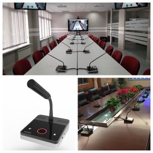 Quality High Fidelity Sound Cat5 Cable Connect Audio Conference Microphone ABS Material wholesale