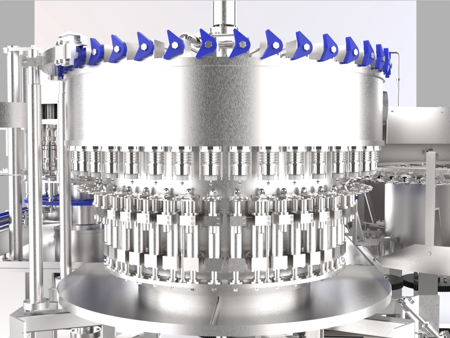 Electric Mini Mineral Water Bottle Filling Machine For 6000-8000BPH Capacity In Germany