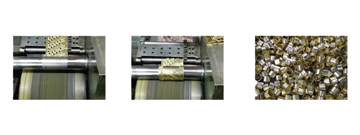 Bronze bearing production process display